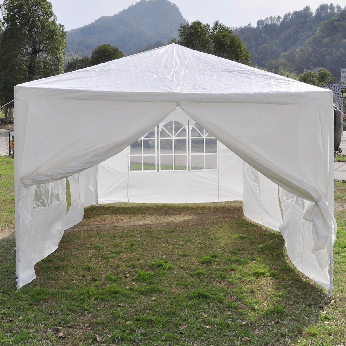 10 x 20 White Party Tent Canopy Gazebo - Image 2