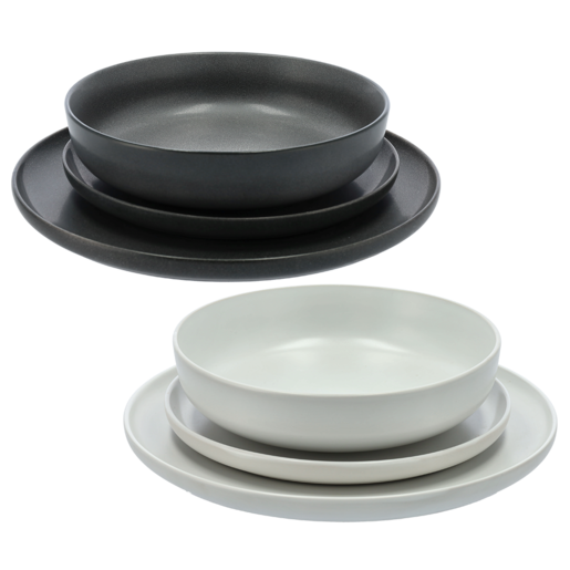 4 set of plates and bowls