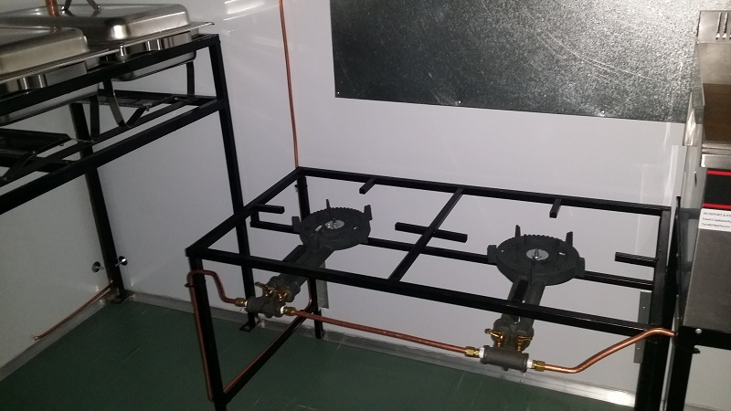 Mobile Kitchen – Unbraked single axle - Image 4