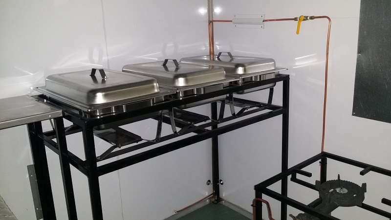 Mobile Kitchen – Unbraked single axle - Image 2