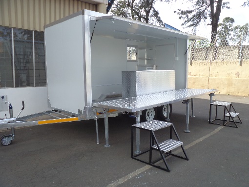 STAGE UNIT_ Double Axle Braked Stage Unit - Image 4