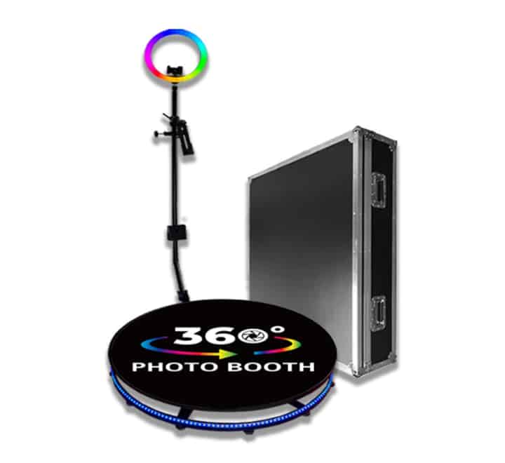 360 Rotating Selfie Photo Booth Machine