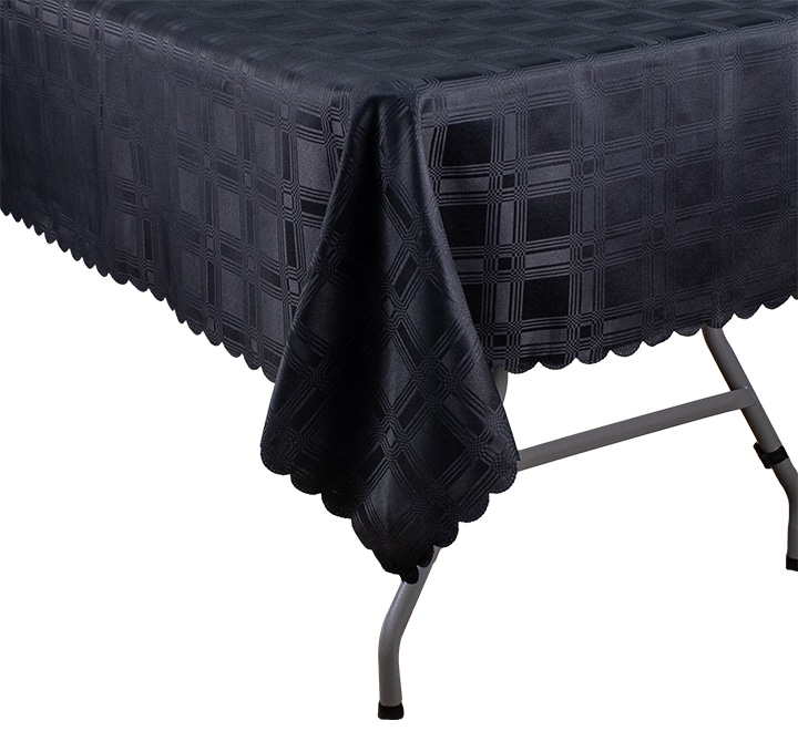 Rectangular Damask (Block) Table Cloth