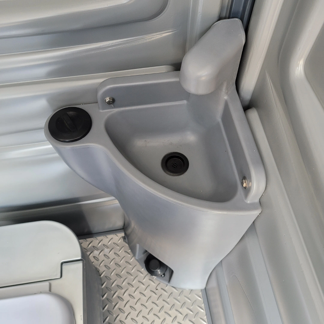plastic VIP toilets and trailer - Image 4