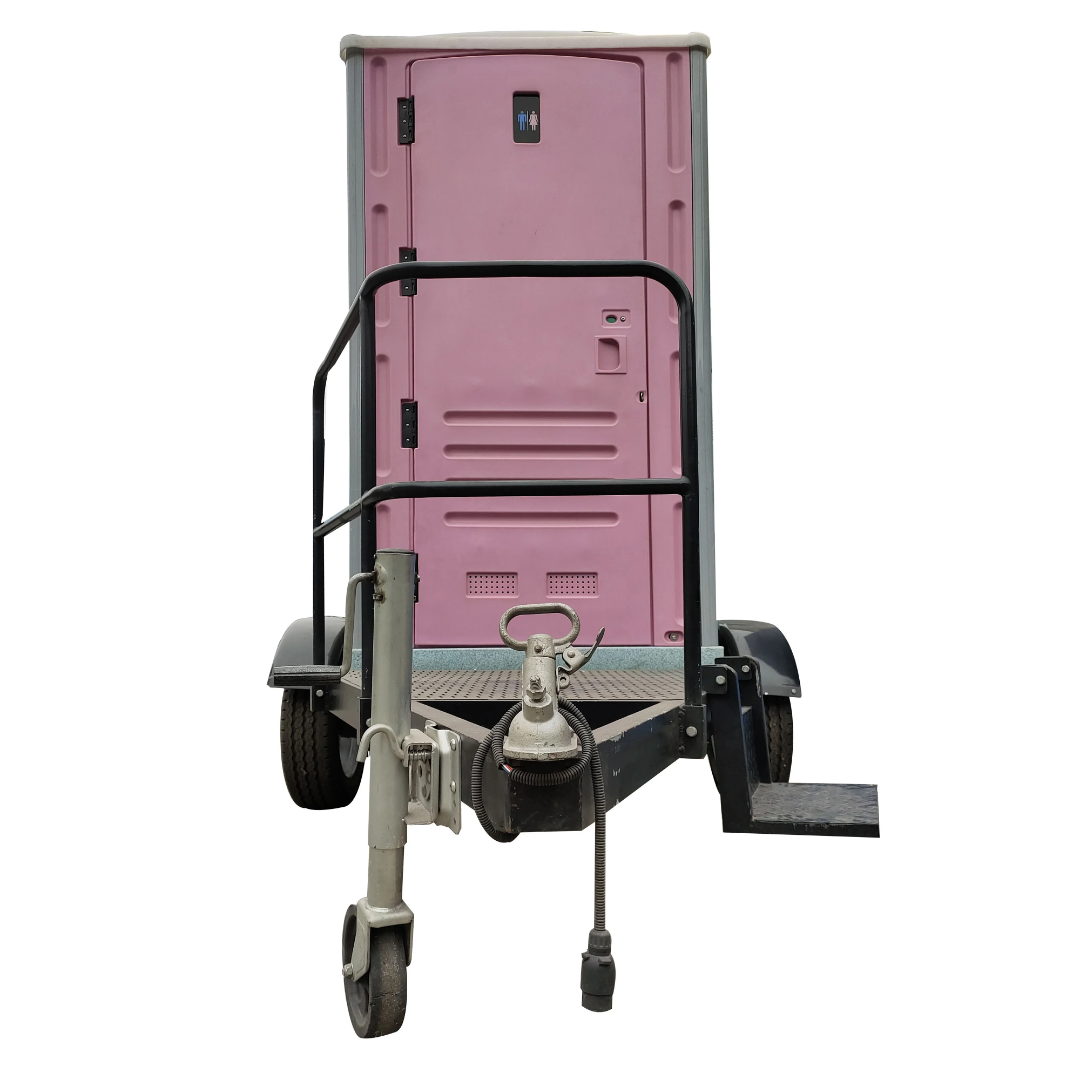 plastic VIP toilets and trailer - Image 2